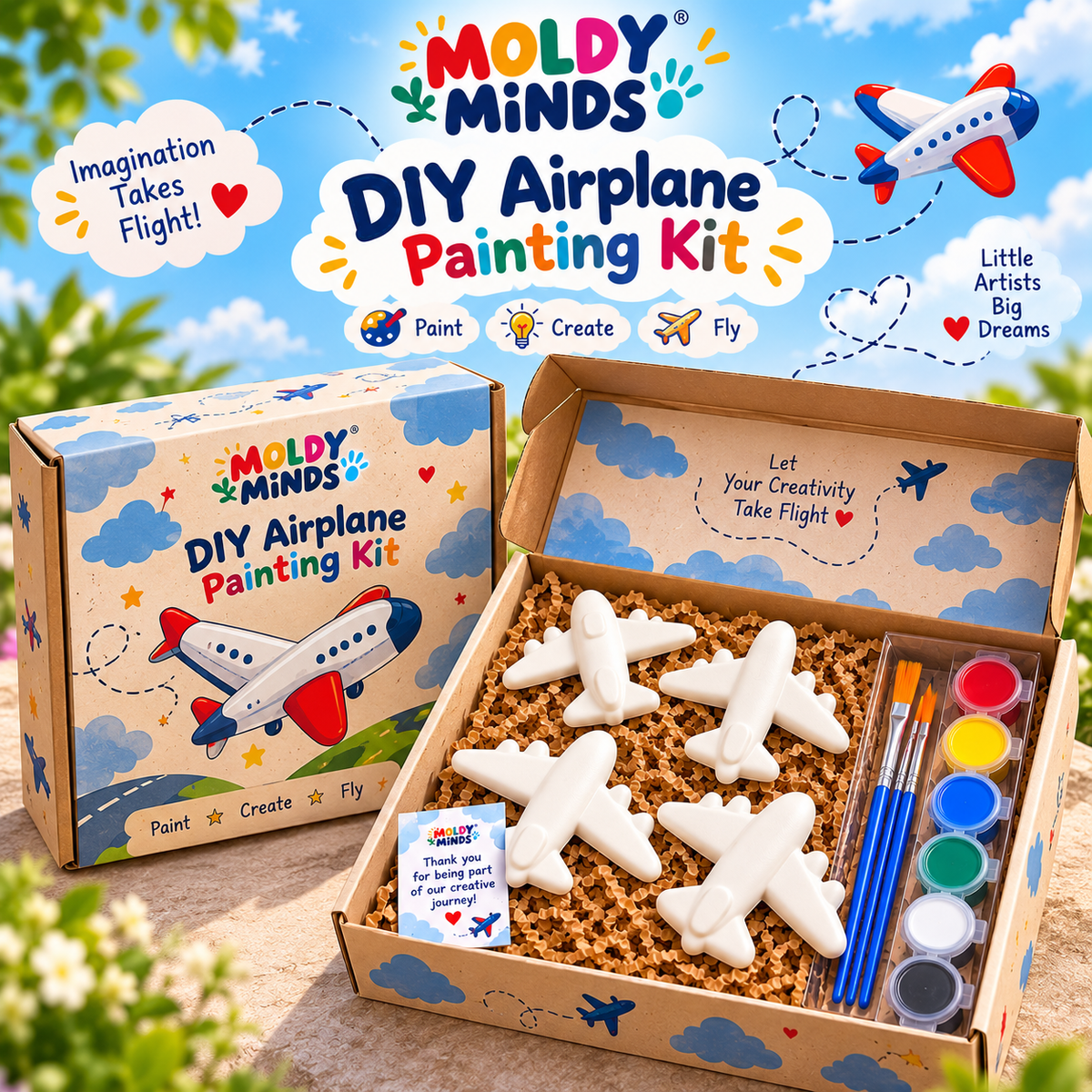 Let Their Imagination Take Flight! 🎨✈️