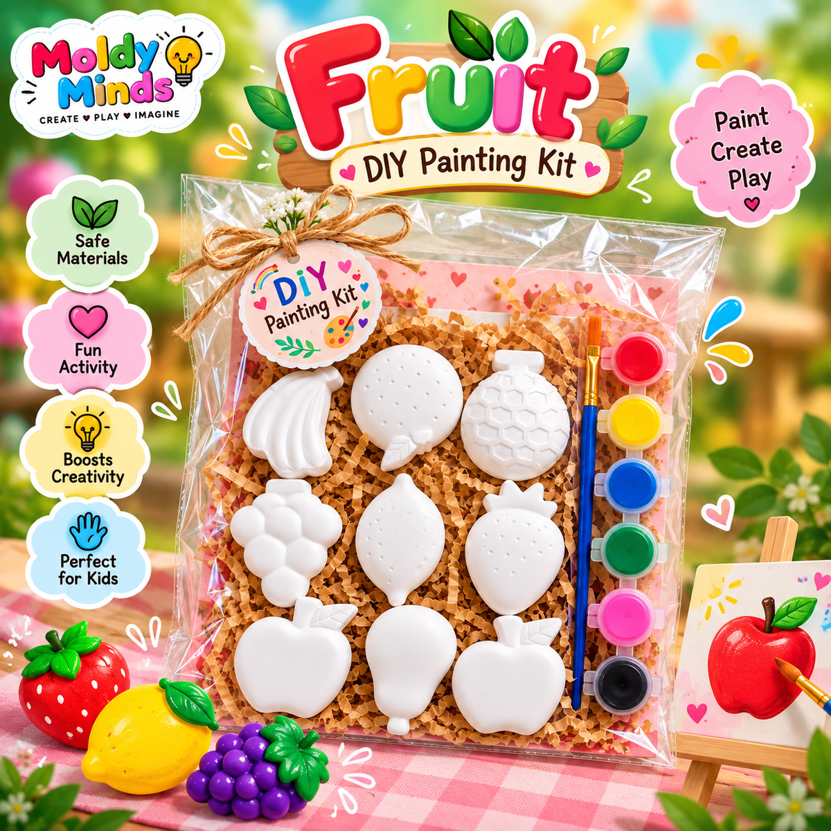 Turn Fruits into Colourful Little Masterpieces!