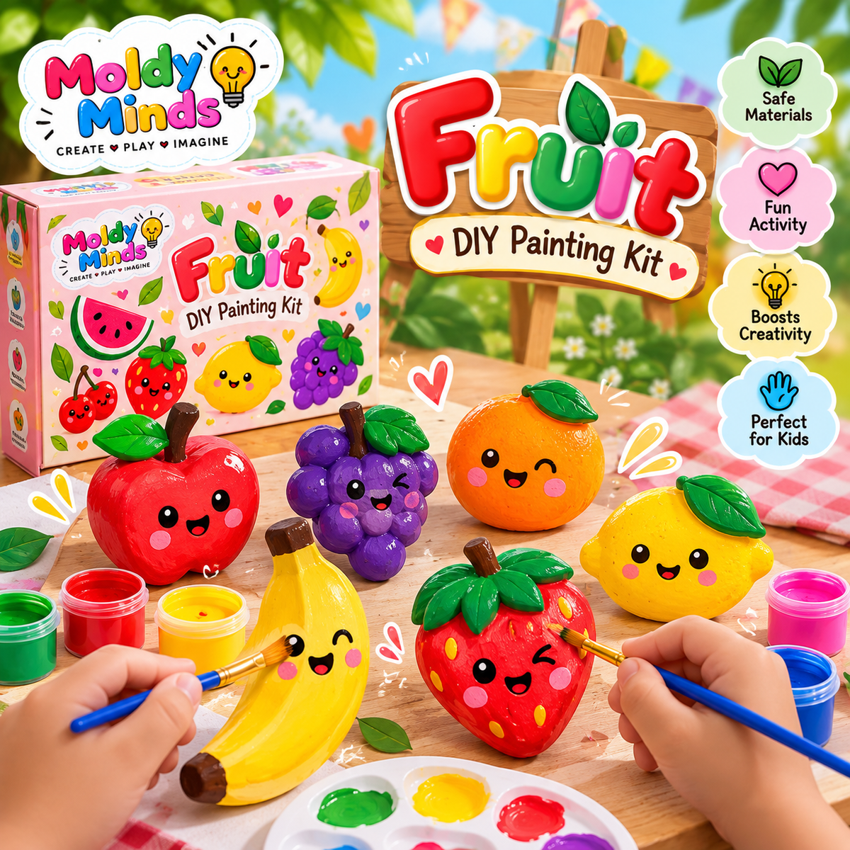 Turn Fruits into Colourful Little Masterpieces!