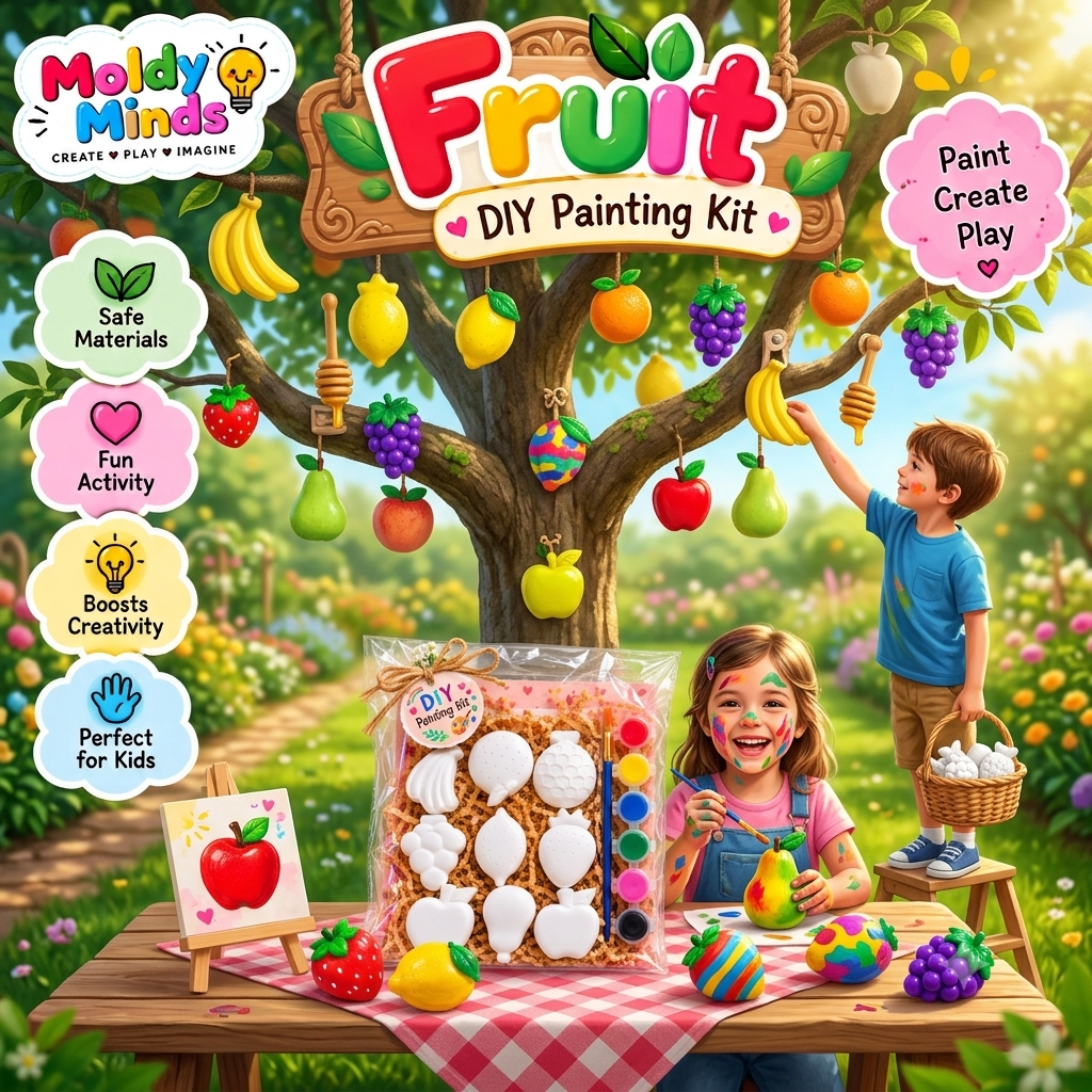Turn Fruits into Colourful Little Masterpieces!