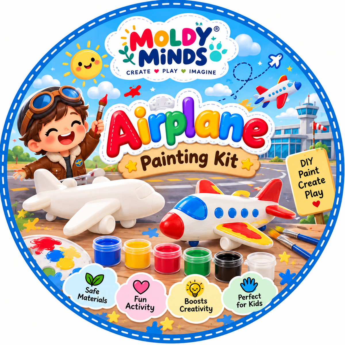Let Their Imagination Take Flight! 🎨✈️